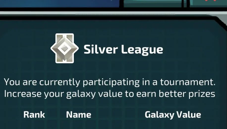 Idle Planet Miner Silver League Tournament